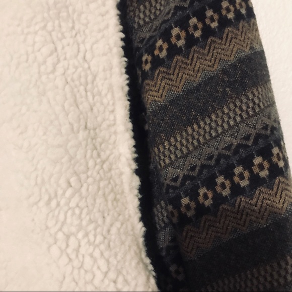 Fleece lined wrap jacket western - Picture 5 of 7